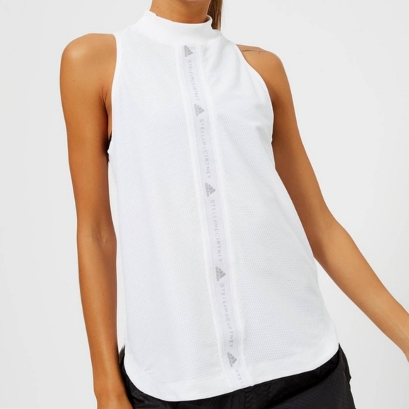 adidas by Stella McCartney Train Mesh Tank - Picture 2 of 11